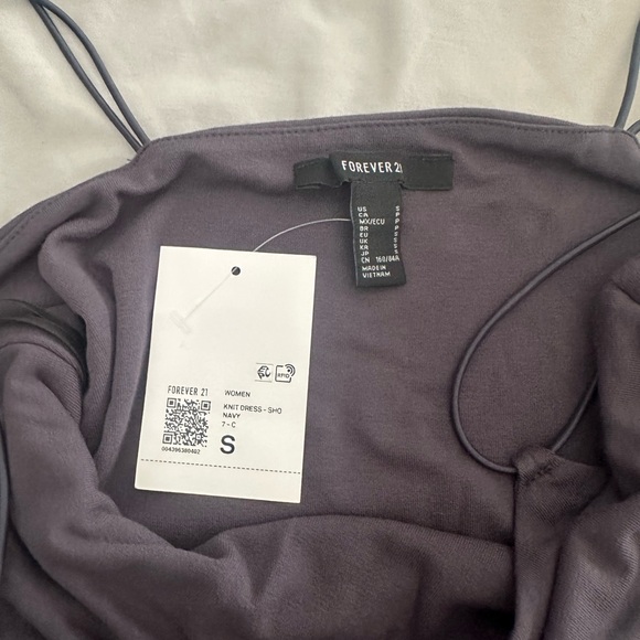 Forever 21 Navy Slip Dress - Picture 2 of 3